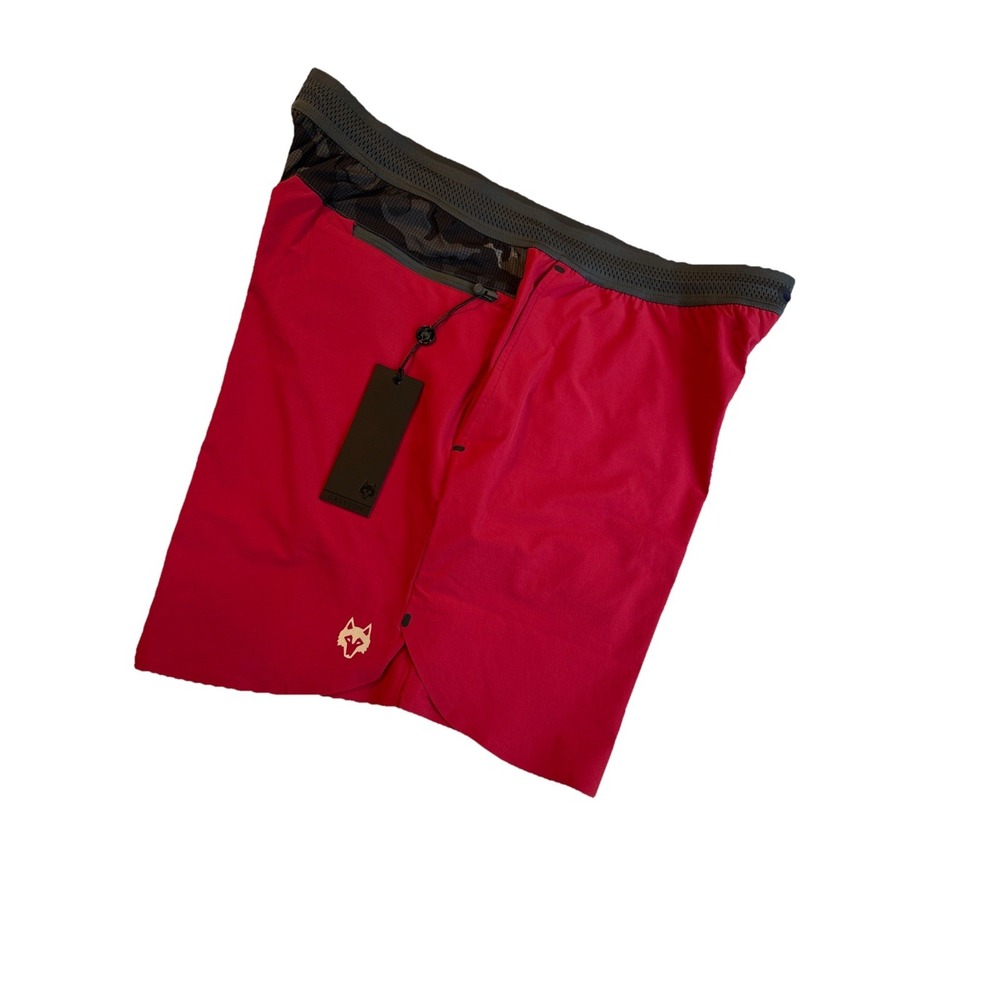 GREYSON Running Wolf Short Red Desert Camo Men's XL NWT‎